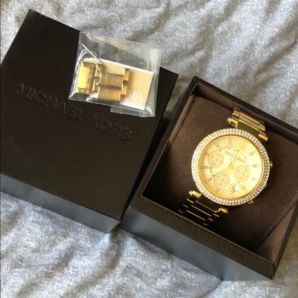 Michael Kors gold watch